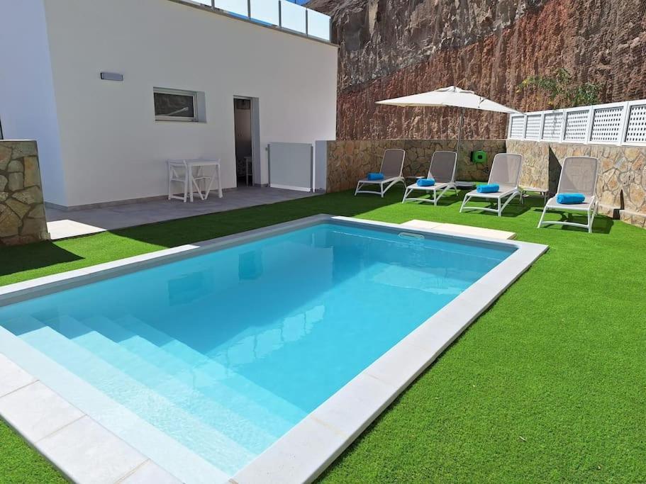 Malibu Mogan Secret Pool Villa - Piscina Privada Y Climatizada - Exclusive Heated Pool La Playa de Tauro ภายนอก รูปภาพ