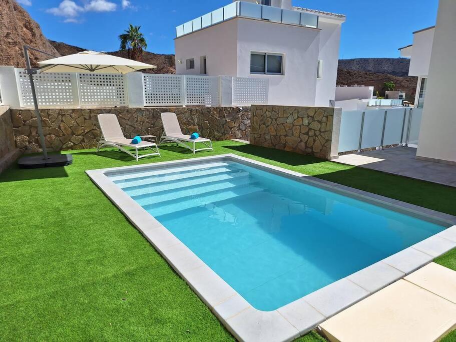 Malibu Mogan Secret Pool Villa - Piscina Privada Y Climatizada - Exclusive Heated Pool La Playa de Tauro ภายนอก รูปภาพ