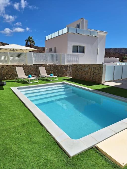 Malibu Mogan Secret Pool Villa - Piscina Privada Y Climatizada - Exclusive Heated Pool La Playa de Tauro ภายนอก รูปภาพ