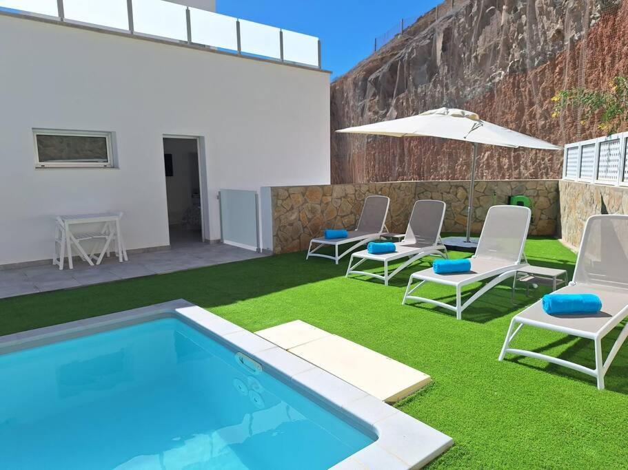 Malibu Mogan Secret Pool Villa - Piscina Privada Y Climatizada - Exclusive Heated Pool La Playa de Tauro ภายนอก รูปภาพ